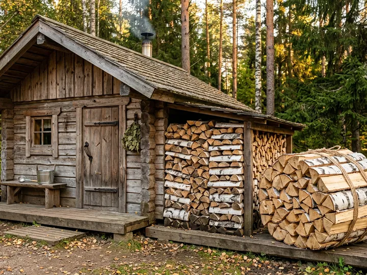 Дровник под ключ — Омск